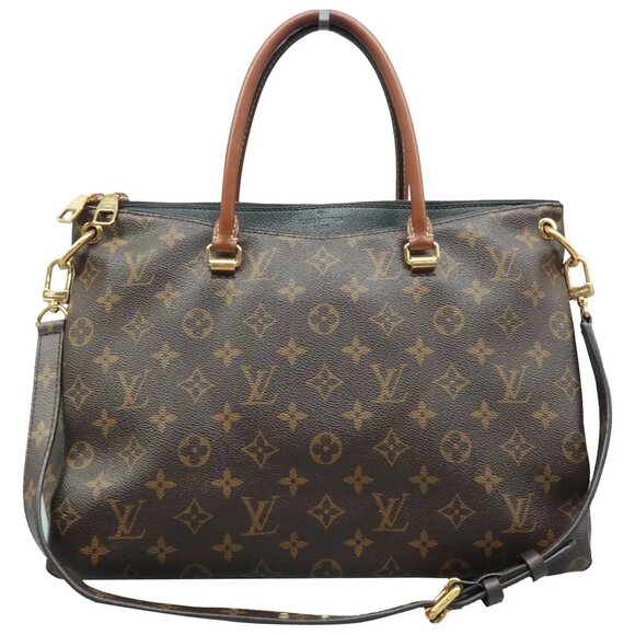 Louis Vuitton Handbags - 100% Authentic Louis Vuitton Pallas Brown Monogram Canvas Satchel